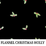 Flannel Christmas Holly