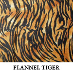 Flannel Tiger..ONE S