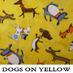 Dogs on Yellow