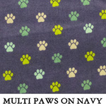 Multi Paws on Navy