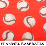 Flannel Baseballs