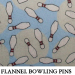 Flannel Bowling Pins