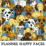 Flannel Happy Faces