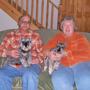 Schatzi, Mom Michelle and Dad Bill