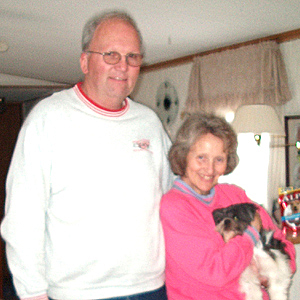 Scooby & Mom Vicki & Dad Doug