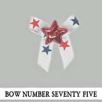 Bow Number Seventy Five
