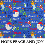 Hope Peace and Joy