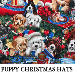 Puppy Christmas Hats