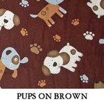 Pups on Brown
