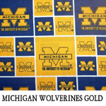 Michigan Wolverines Gold