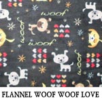 Flannel Woof Woof Love