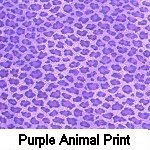 Purple Animal Print
