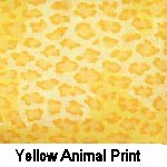 Yellow Animal Print