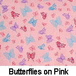 Butterflies on Pink