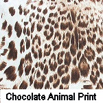 Chocolate Animal Print