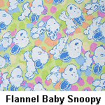 Flannel Baby Snoopy