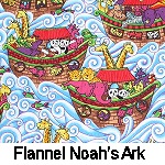 Flannel Noah's Ark