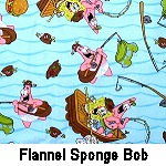 Flannel Sponge Bob