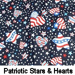 Patriotic Stars & Hearts
