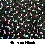 stars on black