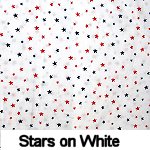 Stars on White