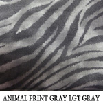 Animal Print Gray Light Gray