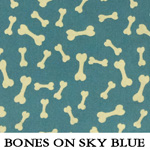 Bones on Sky Blue