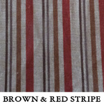 Brown & Red Stripe