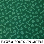 Paws & Bones on Green