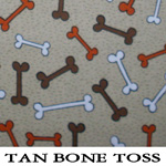 Tan Bone Toss