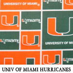 Univ of Miami Hurricanes
