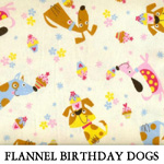Flannel Birthday Dogs