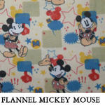 Flannel Mickey Mouse