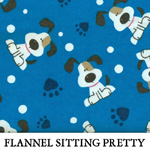 Flannel Sitting Pretty