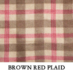 Brown Red Plaid