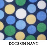 Dots on Blue