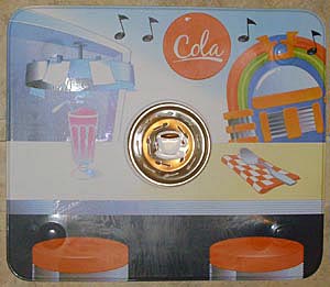 50's Diner Mat & Coffee Cup Strainer